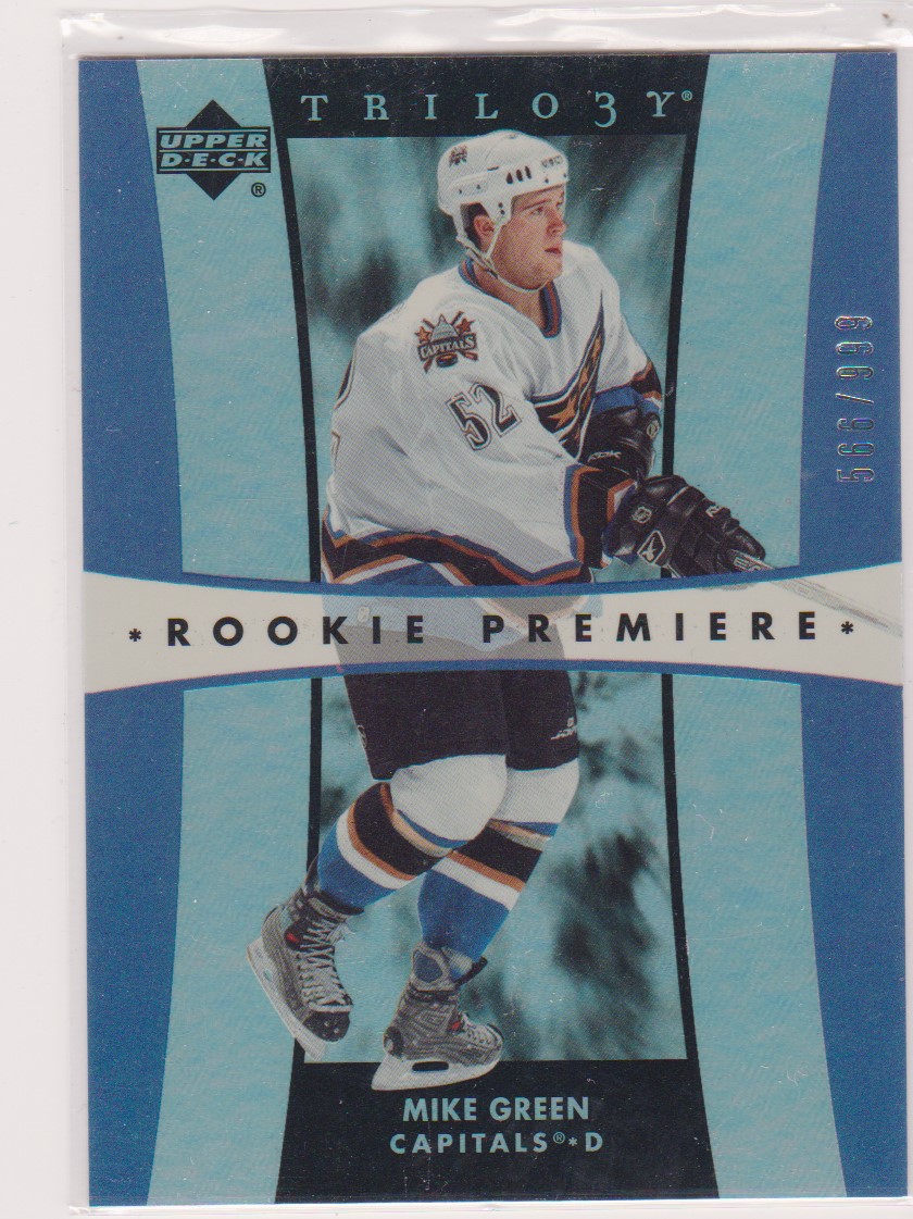 (image for) 2005-06 Upper Deck Trilogy #318 Mike Green RC 566/999